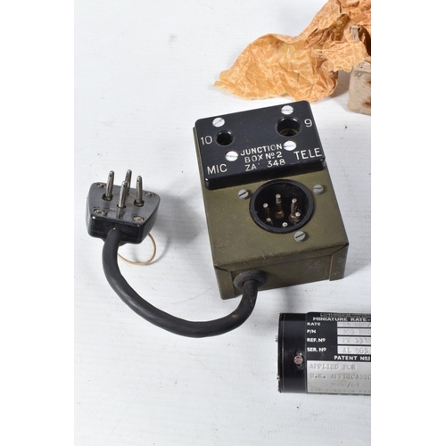 420 - A QUANTITY OF VARIOUS MILITARY RELATED ELECTRIC EQUIPTMENT, this lot includes a small electric motor... 