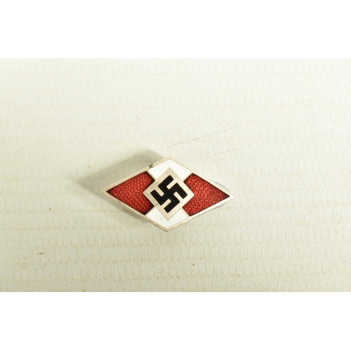 426 - A MIXED COLLECTION OF GERMAN PIN BADGES, to include a Waffen SS Viking ship pin, a gold NSDAP member... 