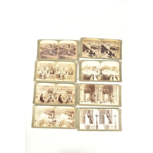 312 - STEREOSCOPIC CARDS, a boxed set of Underwood & Underwood Italy Through The Stereoscope, a full set... 