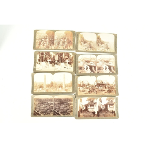 312 - STEREOSCOPIC CARDS, a boxed set of Underwood & Underwood Italy Through The Stereoscope, a full set... 