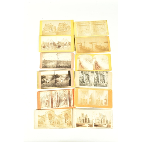 317 - STEREOSCOPIC CARDS, a collection of approximately two hundred stereoscopic cards by Underwood & Unde... 