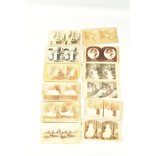 318 - STEREOSCOPIC CARDS, a collection of approximately one hundred and fifty stereoscopic cards by The Gr... 