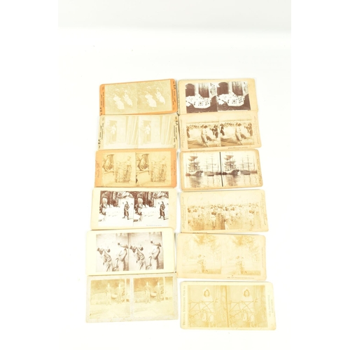 318 - STEREOSCOPIC CARDS, a collection of approximately one hundred and fifty stereoscopic cards by The Gr... 