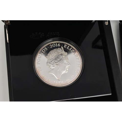 160 - A ROYAL MINT .999 SILVER PROOF FIVE OUNCE COIN, for Her Majesties 90th Birthday 156.295 gram, Royal ... 