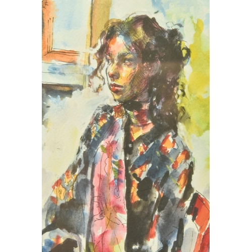 308 - ROBERT LENKIEWICZ (1941-2002) 'ELIZA MASSEY', a limited edition print from the Eliza Notebook portfo... 