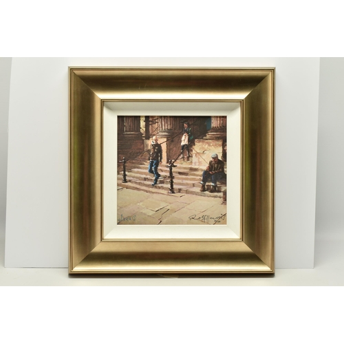 309 - ROLF HARRIS (AUSTRALIA 1930-2023) 'ON THE STEPS OF THE WALKER', a signed limited edition print on ca... 