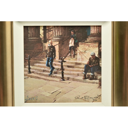 309 - ROLF HARRIS (AUSTRALIA 1930-2023) 'ON THE STEPS OF THE WALKER', a signed limited edition print on ca... 