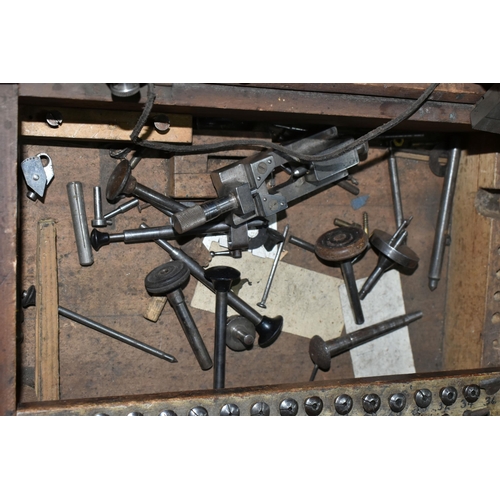 439 - A CASED WATCHMAKER'S LATHE, in need of some attention, parts unchecked (1) (Condition Report: af, ma... 