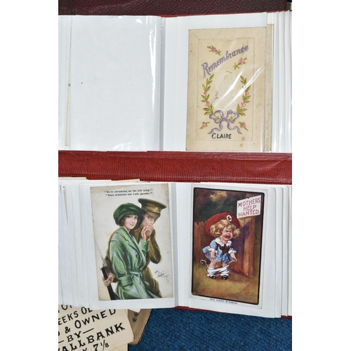 469 - ONE BOX OF POSTCARDS & PHOTOGRAPHS in albums and loose comprising rare examples from the early 20th ... 