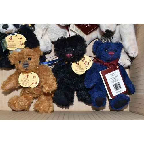 472 - A GROUP OF MINIATURE CHARLIE BEARS, comprising a boxed 'Itsy Bitsy' CB228002BO with certificate, dus... 