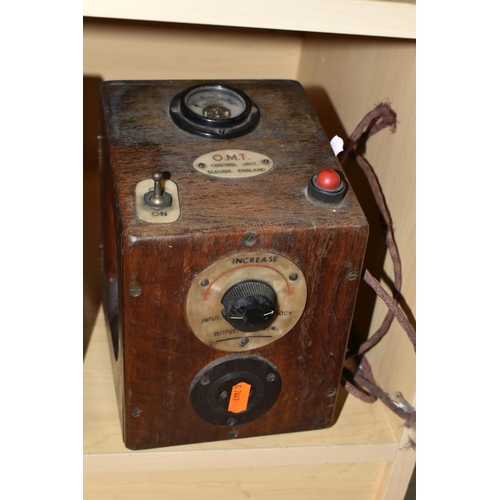 542 - SIX PIECES OF ELECTRONIC EQUIPMENT, to include a WG Pye & Co Ltd portable potentiometer, a KoLectric... 