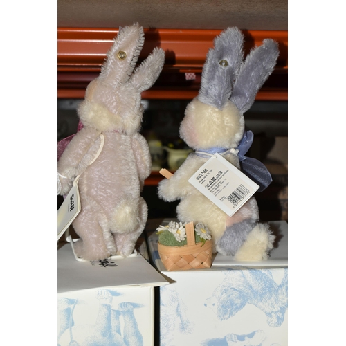 506 - TWO BOXED STEIFF EASTER BUNNIES, comprising 682766 'Daisy Bunny' 2014 North American limited edition... 