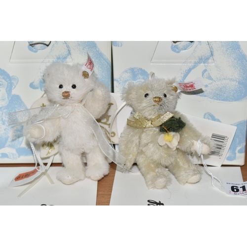 614 - TWO BOXED STEIFF LIMITED EDITION ORNAMENTS, comprising 'Teddy Bear Angel Ornament' 03519 - 1655/2,00... 