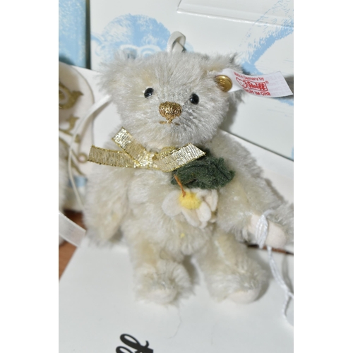 614 - TWO BOXED STEIFF LIMITED EDITION ORNAMENTS, comprising 'Teddy Bear Angel Ornament' 03519 - 1655/2,00... 