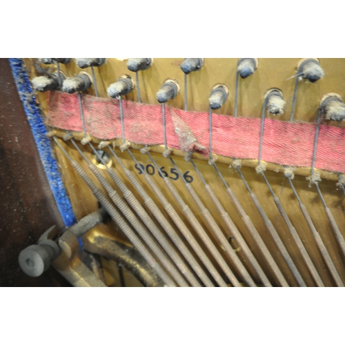 AN ART DECO BENTLEY UPRIGHT OVERSTRUNG PIANO, serial number 90656 ...