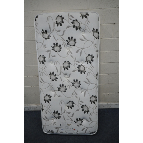 1340 - A DREAMLAND BEDS SPRING BLOSSOM SINGLE MATTRESS (condition report: general signs of usage)