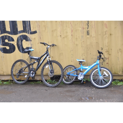 1026 - A STEALTH BOSS GENTS MOUNTAIN BIKE with front and rear suspension and disc brakes 21 speed Shimano t... 