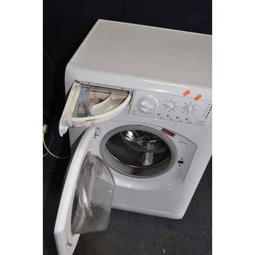 1078 - A HOTPOINT AQUARIUS WML540 WASHING MACHINE width 60cm depth 58cm (PAT pass, spin cycle run but not t... 