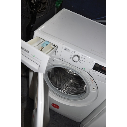 1092 - A HOOVER DYN8144D WASHING MACHINE width 60cm depth 50cm height 86cm (PAT pass, spin cycle run but no... 