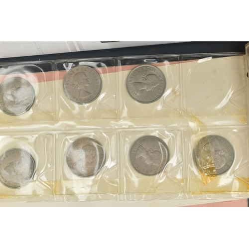 147 - A LARGE CARDBOARD BOX CONTAINING MIXED COINAGE, to include approximately 290 grams of mixed silver c... 