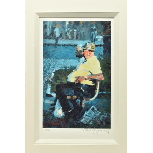 316 - ROLF HARRIS (AUSTRALIA 1930-2023) 'TWO LITTLE BOYS', a signed limited edition print on paper, depict... 