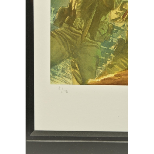 328 - ALEX ROSS FOR MARVEL COMICS 'IMMORTAL HULK', a signed limited edition print on paper, depicting Hulk... 