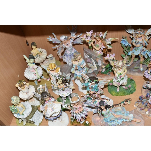 376 - A LARGE COLLECTION OF LIMITED EDITION LEONARDO COLLECTION 'FAERIE' FIGURINES, comprising thirty four... 