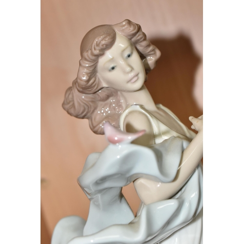 382 - TWO LLADRO FIGURES, model number 5898 'Spring Splendour' and  Summer Serenade 6193 (2) (Condition re... 