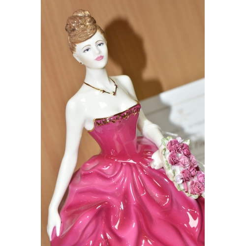 406 - A COALPORT 'GRAND FINALE' LIMITED EDITION FIGURINE, designed by couturier Elizabeth Emanuel for Comp... 