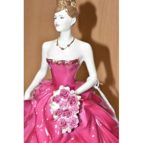 406 - A COALPORT 'GRAND FINALE' LIMITED EDITION FIGURINE, designed by couturier Elizabeth Emanuel for Comp... 