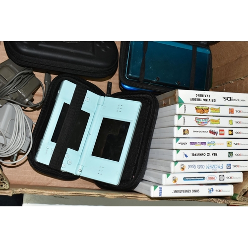 480 - NINTENDO AND PLAYSTATION HANDHELDS AND VIDEO GAMES, includes a 3DS, 3DS XL, DS Lite, PSP, Gameboy Po... 