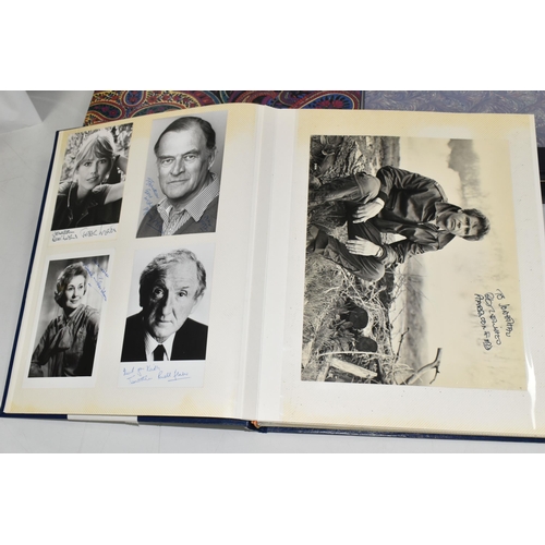 487 - PHOTOGRAPH / AUTOGRAPH ALBUM, One Album containing 85 photographs or letters, 79 of which are signed... 