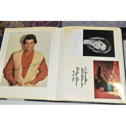 487 - PHOTOGRAPH / AUTOGRAPH ALBUM, One Album containing 85 photographs or letters, 79 of which are signed... 