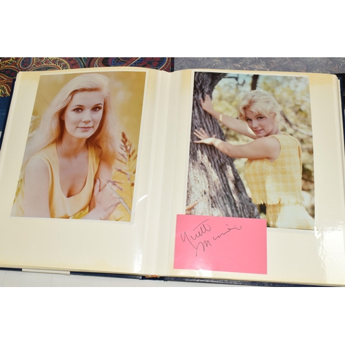 487 - PHOTOGRAPH / AUTOGRAPH ALBUM, One Album containing 85 photographs or letters, 79 of which are signed... 