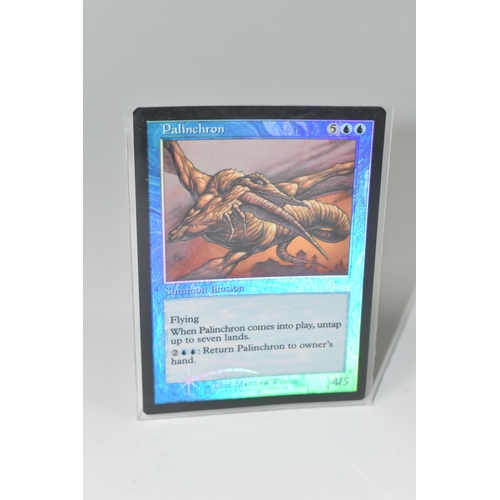 491 - MAGIC THE GATHERING URZA'S LEGACY PALINCHRON 38/143 FOIL CARD, foil edition of a rare card, only sho... 