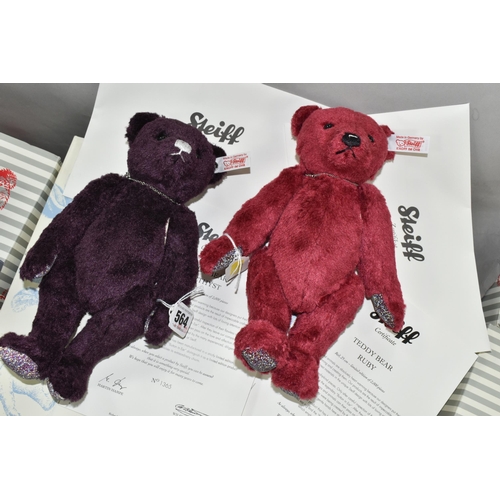 TWO BOXED LIMITED EDITION STEIFF TEDDY BEARS, comprising Teddy