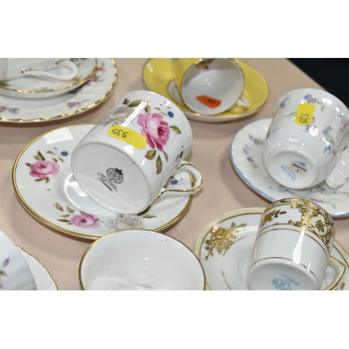 535 - A COLLECTION OF NAMED TEA AND COFFEE WARE, comprising a Royal Doulton 'Brambly Hedge' Summer cup and... 