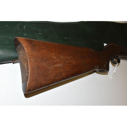 155 - A BSA .177 CAL BREAK BARREL AIR RIFLE, serial no. CA58146, BSA name stamped into side of stock, over... 