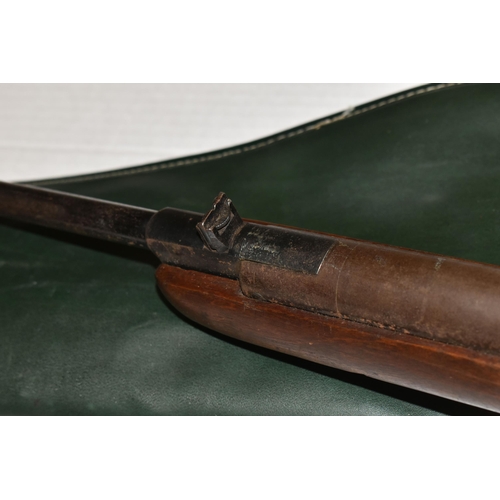 155 - A BSA .177 CAL BREAK BARREL AIR RIFLE, serial no. CA58146, BSA name stamped into side of stock, over... 