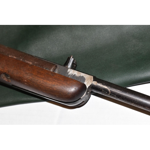 155 - A BSA .177 CAL BREAK BARREL AIR RIFLE, serial no. CA58146, BSA name stamped into side of stock, over... 