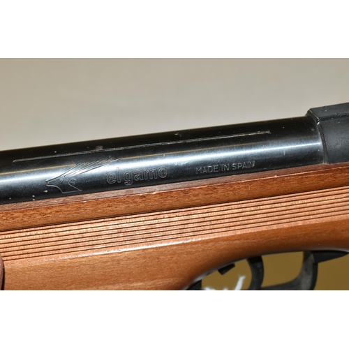 158 - AN EL GAMO CADET MODEL. 177 CAL BREAK BARREL AIR RIFLE, serial no.143953, overall length 93.5cm, in ... 