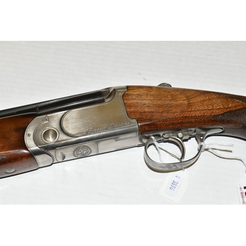 160 - A 12 BORE MARROCHI OVER AND UNDER EJECTOR SHOTGUN, serial no. 193128, 30'' barrels, overall length 4... 