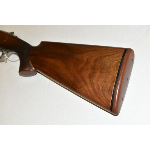 160 - A 12 BORE MARROCHI OVER AND UNDER EJECTOR SHOTGUN, serial no. 193128, 30'' barrels, overall length 4... 