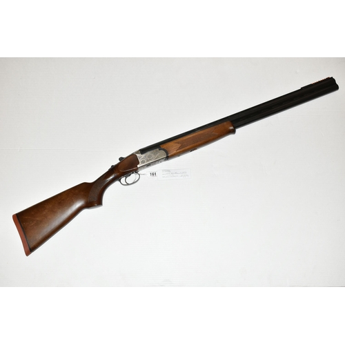 161 - A 12 BORE BERETTA  OVER AND UNDER EJECTOR SHOTGUN, serial no.16737, 28 inch barrels, overall length ... 