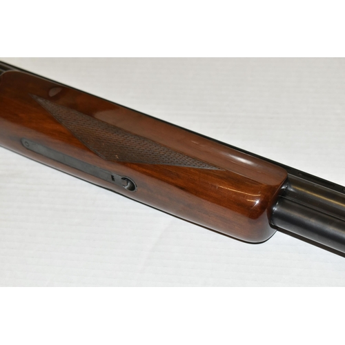 163 - A 12 BORE WINCHESTER XPERT MODEL 96 OVER AND UNDER EJECTOR SHOTGUN, serial no. K385687, 30 inch barr... 