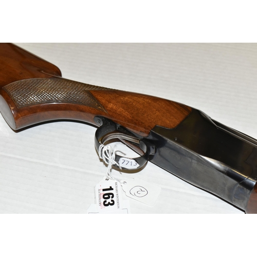 163 - A 12 BORE WINCHESTER XPERT MODEL 96 OVER AND UNDER EJECTOR SHOTGUN, serial no. K385687, 30 inch barr... 