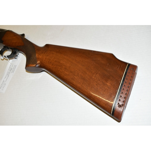 163 - A 12 BORE WINCHESTER XPERT MODEL 96 OVER AND UNDER EJECTOR SHOTGUN, serial no. K385687, 30 inch barr... 