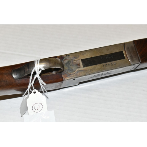 164 - A 12 BORE WEBLEY & SCOTT SINGLE BARREL SEMI HAMMERLESS SINGLE SHOT SHOTGUN, serial no.65691, 30 inch... 