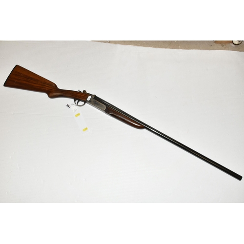 164 - A 12 BORE WEBLEY & SCOTT SINGLE BARREL SEMI HAMMERLESS SINGLE SHOT SHOTGUN, serial no.65691, 30 inch... 