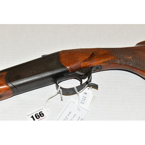 166 - A 12 BORE BAIKAL MODEL IJLB SINGLE BARREL SINGLE SHOT SHOTGUN, serial no. 02974, 28 1/2 inch barrel,... 